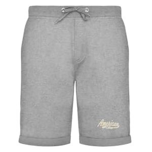 AMERICAN COLLEGE USA Bermudashorts byxor joggingbyxor leggings och chinos casual sport ny kollektion 2024 unisex kläder herr dam modell ACBER222 grå storlek M, Färg: grå, M AMERICAN COLLEGE USA Bermudashorts byxor joggingbyxor leggings och chinos casual sport ny kollektion 2024 unisex kläder herr dam modell ACBER222 grå storlek M, Färg: grå, M