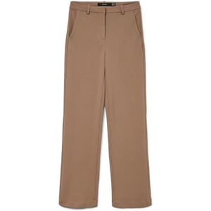 VERO MODA Damer Vmzamira Mw Slim Straight Pant Noos, Fossil, M / 30L VERO MODA Damer Vmzamira Mw Slim Straight Pant Noos, Fossil, M / 30L