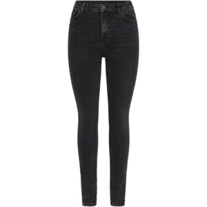 PIECES Skinny-fit-jeans för kvinnor, Mörkgrå denim, (XS) W x 32L PIECES Skinny-fit-jeans för kvinnor, Mörkgrå denim, (XS) W x 32L