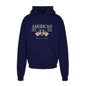 AMERICAN COLLEGE USA Tröja tröja tröja tröjor och västar sport huvtröja tryckt ny kollektion 2024 unisex kläder herr dam modell ACSW234 marinblå storlek M, Marinblå, M AMERICAN COLLEGE USA Tröja tröja tröja tröjor och västar sport huvtröja tryckt ny kollektion 2024 unisex kläder herr dam modell ACSW234 marinblå storlek M, Marinblå, M