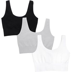Fruit of the Loom Women's 360 Stretch Longline Sport, Bekv ma tr dl sa beh ar, s ml s full t ckning f r en naturlig form, Svart/vit/gr ljung, XXL Fruit of the Loom Women's 360 Stretch Longline Sport, Bekv ma tr dl sa beh ar, s ml s full t ckning f r en naturlig form, Svart/vit/gr ljung, XXL
