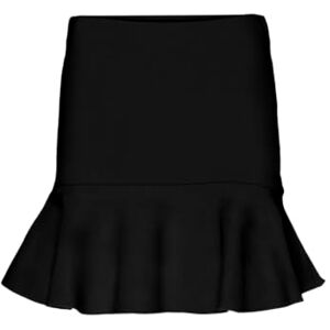 VERO MODA Vmgold NW skater kjol dam, svart, L VERO MODA Vmgold NW skater kjol dam, svart, L