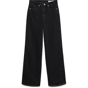 VERO MODA Vmtessa Hr Wide Jeans Ra221 Ga Noos, Mörkgrå denim, 30W / 32L VERO MODA Vmtessa Hr Wide Jeans Ra221 Ga Noos, Mörkgrå denim, 30W / 32L
