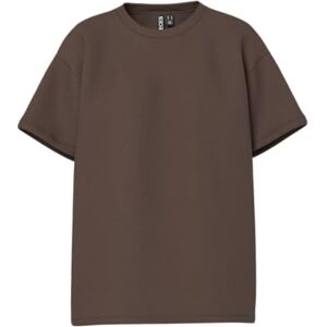 PIECES Pcskylar Ss Oversized Tee JRS Noos, Het fudge, M PIECES Pcskylar Ss Oversized Tee JRS Noos, Het fudge, M