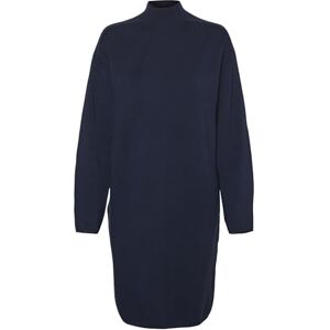 VERO MODA dam Vmgold hög hals pinstripe kort klänning Ga klänning, marinblå blazer, L VERO MODA dam Vmgold hög hals pinstripe kort klänning Ga klänning, marinblå blazer, L
