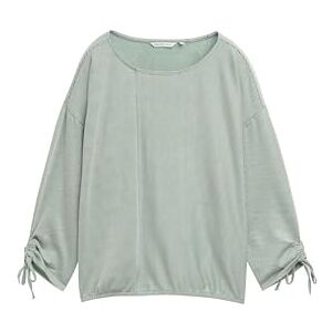 TOM TAILOR Denim T-shirt för kvinnor, 37710 – Grön vit liten remsa, XS TOM TAILOR Denim T-shirt för kvinnor, 37710 – Grön vit liten remsa, XS