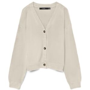 VERO MODA Vmsaba full nål Ls V-hals Cardi Noos, Björk, L VERO MODA Vmsaba full nål Ls V-hals Cardi Noos, Björk, L