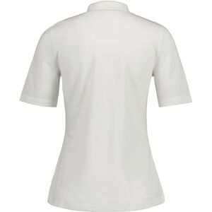 GANT Slim Shield Ss Pique pikétröja för damer, Äggskal, M GANT Slim Shield Ss Pique pikétröja för damer, Äggskal, M