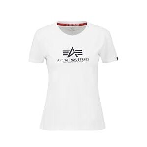 Alpha Industries New Basic T G T-shirt för damer White Alpha Industries New Basic T G T-shirt för damer White