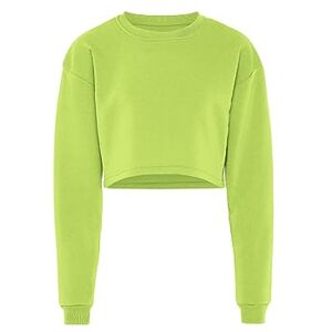 aleva dam sweatshirt, surlime, XL aleva dam sweatshirt, surlime, XL