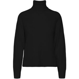 VERO MODA Bestseller A/S VMDANIELA LS Cowlneck GA NOOS tröja, svart, M, Schwarz, M VERO MODA Bestseller A/S VMDANIELA LS Cowlneck GA NOOS tröja, svart, M, Schwarz, M