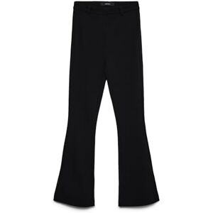 VERO MODA dambyxor VMAMIRA medium midja byxor, svart, XS / 32L VERO MODA dambyxor VMAMIRA medium midja byxor, svart, XS / 32L