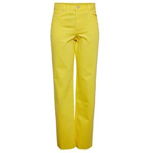 PIECES Kvinnors PCMOLLY HW denim byxor D2D DE jeans, gyllene kiwi/detaljer: solid, M PIECES Kvinnors PCMOLLY HW denim byxor D2D DE jeans, gyllene kiwi/detaljer: solid, M