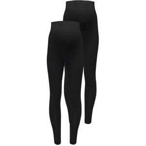 ONLY Olmlovely nya leggings 2 st JRS Noos, svart, L ONLY Olmlovely nya leggings 2 st JRS Noos, svart, L