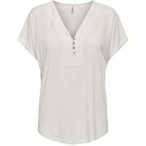 ONLY Onlfree S/S MODAL Placket Top JRS, Molndansare, S ONLY Onlfree S/S MODAL Placket Top JRS, Molndansare, S