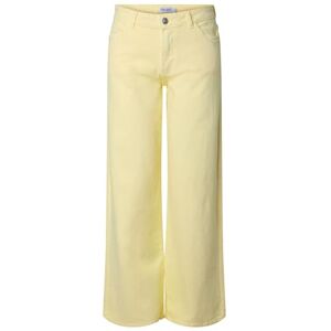 PIECES Pcselma Lw Wide Colered Jeans, Fransk vanilj, 26W / 30L PIECES Pcselma Lw Wide Colered Jeans, Fransk vanilj, 26W / 30L