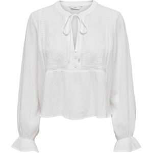 ONLY Onlvicky Life L/S Emb Top WVN Noos ONLY Onlvicky Life L/S Emb Top WVN Noos
