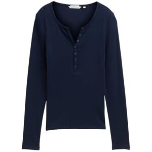 TOM TAILOR Denim dam långärmad T-shirt, 10668 – himmelskaptensblå, XL TOM TAILOR Denim dam långärmad T-shirt, 10668 – himmelskaptensblå, XL