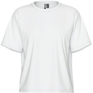 PIECES Damer Pcskylar Ss Tee Noos Cp T-shirt, Ljus vit, S PIECES Damer Pcskylar Ss Tee Noos Cp T-shirt, Ljus vit, S
