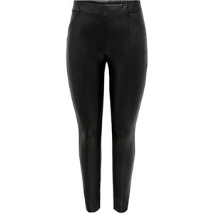 ONLY dambyxor i läderutseende ONLJESSIE Slim Fit leggings, Svart (Black), L ONLY dambyxor i läderutseende ONLJESSIE Slim Fit leggings, Svart (Black), L
