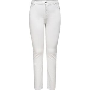 ONLY CARMAKOMA Women's CARLAOLA HW Slim JNS AZG270 DNMNOOS jeans, vit, 48/32 ONLY CARMAKOMA Women's CARLAOLA HW Slim JNS AZG270 DNMNOOS jeans, vit, 48/32