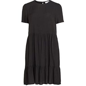 Vila Dam Vipaya S/S dress/Su-Noos klänning med flera klänningar, svart, 36 Vila Dam Vipaya S/S dress/Su-Noos klänning med flera klänningar, svart, 36
