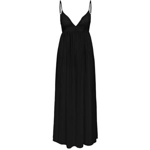 ONLY Onlsadia Life Strap Bow Maxi Dress WVN, svart, M ONLY Onlsadia Life Strap Bow Maxi Dress WVN, svart, M