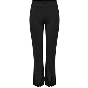 JDY Dam PRETTY Flare Slit Pant JRS NOOS byxor, svart, S/34 JDY Dam PRETTY Flare Slit Pant JRS NOOS byxor, svart, S/34