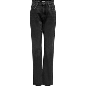 ONLY ONLBILLIE EX HW Straight DNM TAI742 CS, Tvättad svart, 28W x 32L ONLY ONLBILLIE EX HW Straight DNM TAI742 CS, Tvättad svart, 28W x 32L