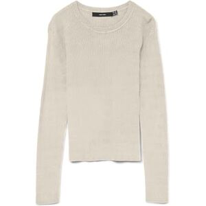 VERO MODA Vmgizelle Ls O-hals tröja Noos, Björk, M VERO MODA Vmgizelle Ls O-hals tröja Noos, Björk, M