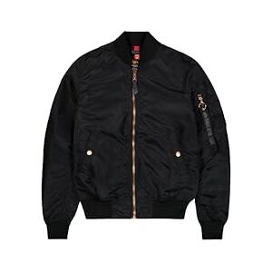 Alpha Industries Ma-1 Vf Lw Bomberjacka För Kvinnor Black/Copper Alpha Industries Ma-1 Vf Lw Bomberjacka För Kvinnor Black/Copper