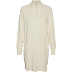 VERO MODA VMHAPPINESS LS HIGHNCK Zip Dress GA Boo, Björk, XL VERO MODA VMHAPPINESS LS HIGHNCK Zip Dress GA Boo, Björk, XL