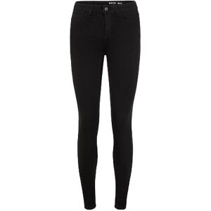 NOISY MAY Female skinny fit jeans NMCALLIE High Waist, Svart denim, 30 SE NOISY MAY Female skinny fit jeans NMCALLIE High Waist, Svart denim, 30 SE
