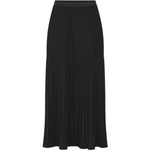 PIECES PCPAX HW Ankle Skirt BC, svart, L PIECES PCPAX HW Ankle Skirt BC, svart, L