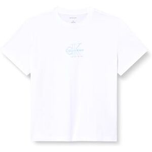Calvin jeans dam SS klassisk passform t-shirt LV047C863G grafiska t-shirts, vit (lysande vit), L, Vit (lysande vit), L Calvin jeans dam SS klassisk passform t-shirt LV047C863G grafiska t-shirts, vit (lysande vit), L, Vit (lysande vit), L