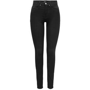 ONLY Onlroyal Hw Pocket Cut EXT DNM skinny-fit jeans, svart, 34/S/L ONLY Onlroyal Hw Pocket Cut EXT DNM skinny-fit jeans, svart, 34/S/L