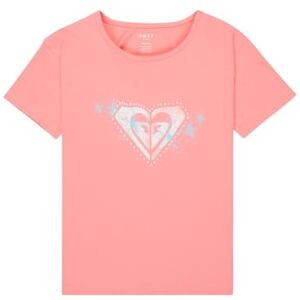 Roxy kortärmad t-shirt liljenormal natt flickor rosa Roxy kortärmad t-shirt liljenormal natt flickor rosa