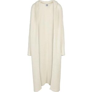 Urban Classics Damkofta med huva, feather cardigan, knälång jacka för kvinnor i 5 färger, storlekar XS – 5XL, Vit, XL Urban Classics Damkofta med huva, feather cardigan, knälång jacka för kvinnor i 5 färger, storlekar XS – 5XL, Vit, XL