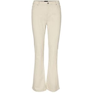 VERO MODA Damer Vmsaga Hr S utsvängda Ecru Ga Color jeans VERO MODA Damer Vmsaga Hr S utsvängda Ecru Ga Color jeans
