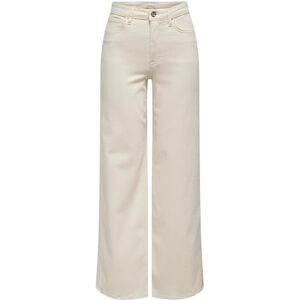 ONLY Unisex Onlmadison Blush Hw DNM Cro Noos Wide Fit jeans, Ljusrosa, M / 30L ONLY Unisex Onlmadison Blush Hw DNM Cro Noos Wide Fit jeans, Ljusrosa, M / 30L