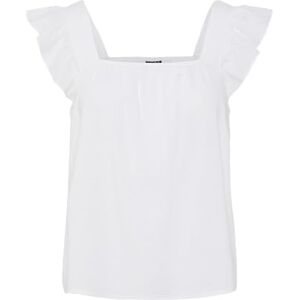 PIECES Pcpia Sl Top Noos, Ljus vit, S PIECES Pcpia Sl Top Noos, Ljus vit, S