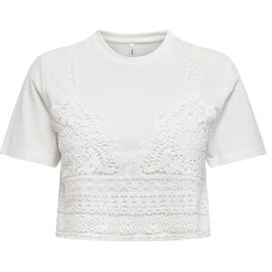 ONLY Onlbetsy Life S/S O-Neck Mix Top JRS, Molndansare, XS ONLY Onlbetsy Life S/S O-Neck Mix Top JRS, Molndansare, XS