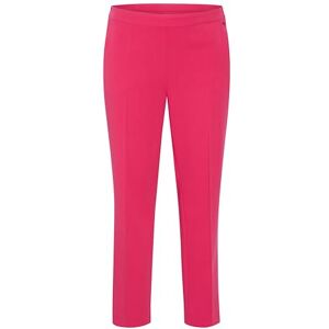 Kaffe Curve Plusstorlek byxor för dam med full längd elastiska midjefickor, Virtuell rosa, 46 stor Kaffe Curve Plusstorlek byxor för dam med full längd elastiska midjefickor, Virtuell rosa, 46 stor
