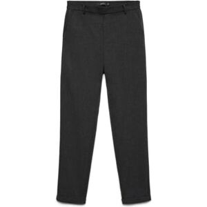 VERO MODA Vmmaya Bestie Mw Loose Pant Noos, Mörkgrå melange, XS / 34L VERO MODA Vmmaya Bestie Mw Loose Pant Noos, Mörkgrå melange, XS / 34L