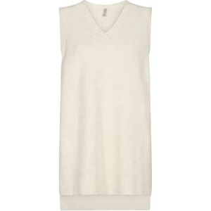 SOYACONCEPT Women's SC-Nessie Waistcoat, 91620 Cream Melange, X-small SOYACONCEPT Women's SC-Nessie Waistcoat, 91620 Cream Melange, X-small