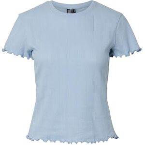 PIECES Pcmarie Ss O-Neck Poin Top JRS Noos Bc, Kashmirblå, M PIECES Pcmarie Ss O-Neck Poin Top JRS Noos Bc, Kashmirblå, M