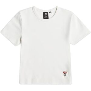 G-STAR flickor s Slim Crop T-shirt, Vit (Buff D25561-01-1358), 8 år G-STAR flickor s Slim Crop T-shirt, Vit (Buff D25561-01-1358), 8 år