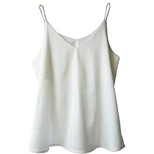 Wantschun dam satin silke väst blus tank tops tröja cami spagetti bärare kamisol väst V-ringad XXS-4XL Wantschun dam satin silke väst blus tank tops tröja cami spagetti bärare kamisol väst V-ringad XXS-4XL