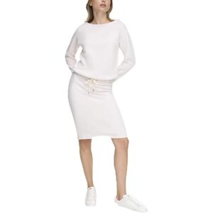 DKNY Dam Off The Shoulder Embellished Casual Dress, sand, L DKNY Dam Off The Shoulder Embellished Casual Dress, sand, L
