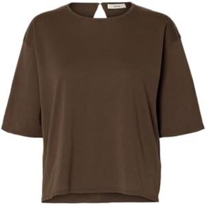 SELECTED WOMEN Selected kvinnor Slftoledo 2/4 stickad O-hals Noos, Chokladchip, L SELECTED WOMEN Selected kvinnor Slftoledo 2/4 stickad O-hals Noos, Chokladchip, L